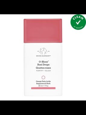 Drunk Elephant O-Bloos Rosi Drops Blush Serum - Rose Cap